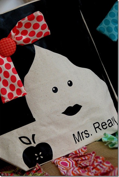 Teacher Appreciation Gift Idea -- Make Personalized Tote Bags!!
